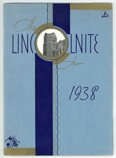 Lincoln Nites High School 1938 African American Kansas City MO Yearbook Black picture