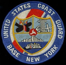 USCG Coast Guard Base New York Patch S-21 picture