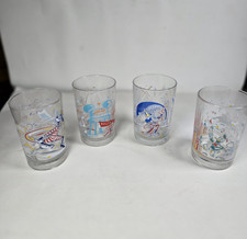 Set of 4 McDonalds Walt Disney World Remember The Magic 25th Anniversary Glasses picture