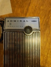 Vintage NOS Admiral 6 Transistor POCKET AM RADIO Mo. PR-11 w/ Original Box picture