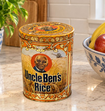 Vintage Uncle Ben's Rice 1983 40th Anniversary Limited Edition Tin Canister picture