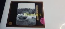 Q41 HISTORIC Glass Magic Lantern Slide World Cruise 31 T ENAMI 3 ROCK LARGE ROCK picture