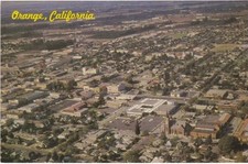 Aerial View Postcard-ORANGE, California picture