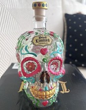 Dead Limited Day of the Dead Edition Reposado Tequila Skull Bottle w/ Box picture