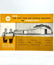 Vintage Umbaugh Low Cost Farm and Storage Buildings Paper Advertising Brochure picture
