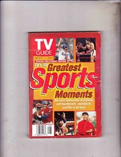 TV GUIDE------JULY 11  1998---TV'S 50 GREATEST SPORTS MOMENTS picture