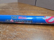 Vtg 1986 The Real Ghostbusters Gift Wrapping Paper Roll 30 In X 5 Ft NOS No Labe picture