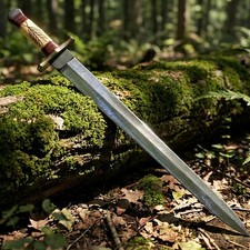 Armory Replicas Hand Forged Nordic Damascus Steel Viking Sword picture