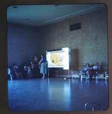 Phoenix Sky Harbor Airport Lobby - 1953 Stereo Realist slide #3748 picture