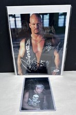 Stone Cold Steve Austin Signed 1990's WWE 8x10 Photo PSA/DNA 3:16 AUTO Picture picture