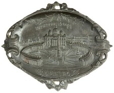 Antique Vintage Italian Grand Tour Travel Souvenir Rome St. Peter's Basilica Old picture