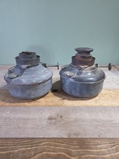 Vintage Perfection No. 500 Kerosene Heater Oil Tank Set Of 2 Read Description picture