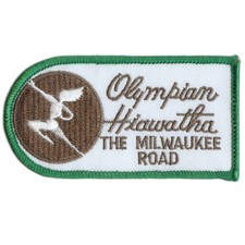 Patch- Milwaukee Road Olympian Hiawatha (MILW) #12597 -NEW-Free Ship picture