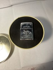 Vintage 1996 Camel Zippo Lighter NOS Unfired Mint W/Tin Turkish Domestic Blend  picture