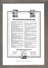 1916 Dodge Brothers Motor Cars, William R Compton Co & Westinghouse Electric Ads picture