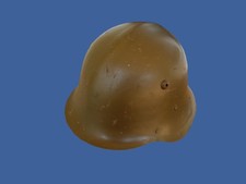 BULGARIAN M36C COMBAT HELMET LEATHER LINER & CHINSTRAP ORIGINAL picture