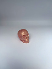 Light Pink Metallic  Resin Skull Decor picture