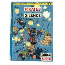 Spirou et Fantasio Les Pirates Du Silence French Comics Hardcover Franquin 1968 picture
