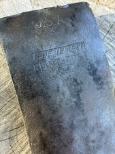 Vintage Kelly Works True Temper Flint Edge USA Axe Head – Unhandled picture