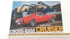 1970 AMC JAVELIN - EDELBROCK STR-11 CROSS-RAM  MANIFOLD  ORIGINAL 2006 ARTICLE picture