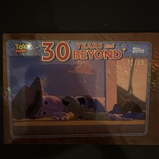 2025 Topps Toy Story 30 Years & Beyond Woody Cast Aside #30Y-3 /99 picture
