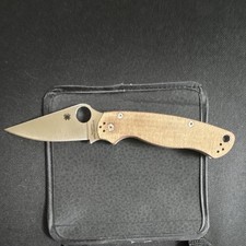 Spyderco Para 2 Cruwear With Micarta Handles picture
