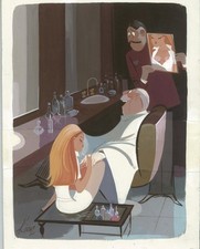 Playboy CARTOONS - Lot of 50 EDMOND KIRAZ Cartoons picture