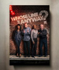 Whose Line Is It Anyway? 8x12 Metal TV Show Poster Sign picture