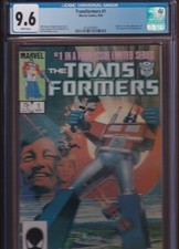 Transformers #1 - CGC 9.6 (Marvel, Bill Mantlo, Frank Springer, 1984) picture