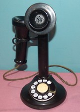 Vintage Rotary Dial Candlestick Telephone picture