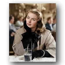 Ingrid Bergman Photo 8x10 Classic Hollywood Actress Portrait picture