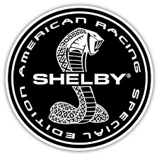 Cobra Shelby Ford Mustang GT American Racing Special Edition Vinyl Sticker Decal picture