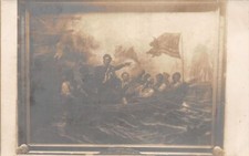J70/ Put-In-Bay Ohio RPPC Postcard c1910 Battle of Lake Erie Perry 180 picture