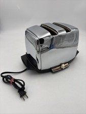 VTG Sunbeam Auto Drop Chrome Toaster 2 Slice 20-3 AG Tested & Working picture