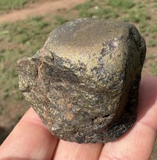 ☘️RR⛏️: Pyrite/Chalcopyrite, Polished Nugget, Superior Arizona 6.2 Oz. 🌵 picture