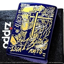Zippo Kouta Hirano Andersen Cross Hellsing Ion Blue Regular Lighter picture