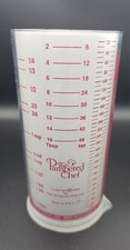 The Pampered Chef Measure-All Cup Liquid Dry Ingredients 2 Cup Pusher Tube 2225 picture