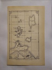 Put-In Bay Islands of Lake Erie 1900 Ohio Krehbiel Map picture