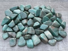 Grade A++Amazonite Tumbled Stones, 0.75