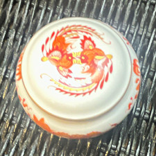 Vintage Meissen Rich /Court Red Dragon porcelain lidded box picture