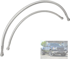 Fuel Tank Hoses Stainless Steel Compatible with Chevy Silverado GMC Sierra 2500H picture