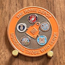 Home Depot Military Branches Veterans Day Iwo Jima Challenge Coin 1#39 picture