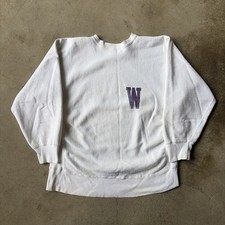 Vintage 80s Champion Reverse Weave Williams College Sweatshirt Size XL USA Made picture