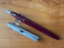 Sheaffer Imperial 440 Burgundy CT Fountain Pen USA Medium - NOS Stickered picture
