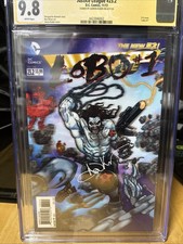 Justice League #23.2 LOBO Lenticular Cover CGC 9.8 picture
