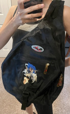 Rare Y2K Vintage Myth Wear Mythwear 🔴Rongo Anime OVA🔴Triangular Sling Backpack picture