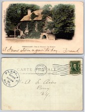 Versailles Le Hameau Cottage France Postcard picture