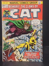 Beware The Claws of the Cat 2, Beautiful Copy. 1973 Bronze Age Marvel picture