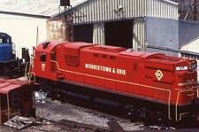 Duplicate Train Slide Morristown & Erie #17 picture