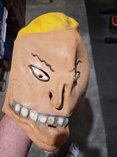 Beavis Only Halloween Rubber Mask Used 1993 MTV Networks (Beavis & Butthead) picture